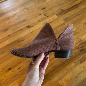 Lucky Brand slip heel bootie